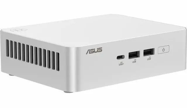 Alt view image 6 of 8 - Asus NUC 15 Pro Plus RNUC15CRSU5063AU Desktop Computer - Intel Core Ultra 5 255H - 16 GB - 512 GB SSD - Mini PC - Silver - Windows 11 Home - Intel Arc 130T Graphics DDR5 SDRAM - IEEE 802.11be