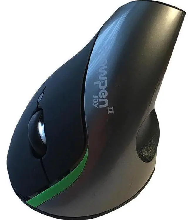 Alt view image 5 of 5 - ERGOGUYS LLC WP-012-S-EW WOW JOY SILVER WIRELESS ERGONOMIC MOUSE