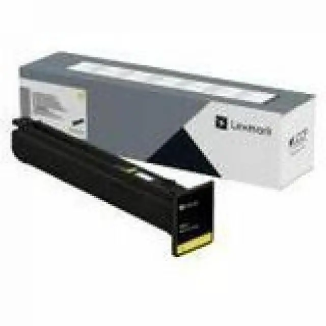 Main image of Lexmark Original Laser Toner Cartridge Yellow 1 Pack