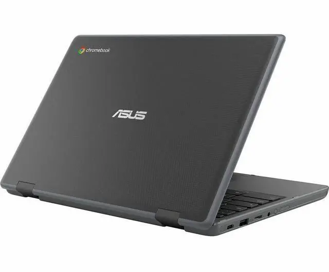 Alt view image 16 of 17 - Asus Chromebook CR1 CR1100CKA-YZ142T 11.6" Touchscreen Rugged Chromebook - HD - Intel Celeron N5100 - 4 GB - 32 GB Flash Memory - Dark Gray