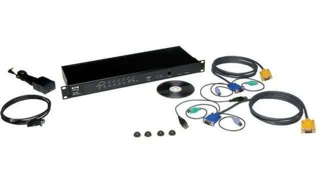 Alt view image 16 of 17 - Tripp Lite NetDirector 16-Port 1U Rack-Mount IP KVM Switch