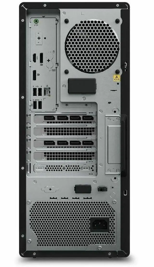 Alt view image 2 of 8 - Lenovo ThinkStation P3 Gen 2 30HT004KUS Workstation - Intel Core Ultra 9 285 - vPro Technology - 32 GB - 1 TB SSD - Windows 11 Pro - Intel Graphics - DVD-Writer - Gigabit Ethernet - Wireless LAN