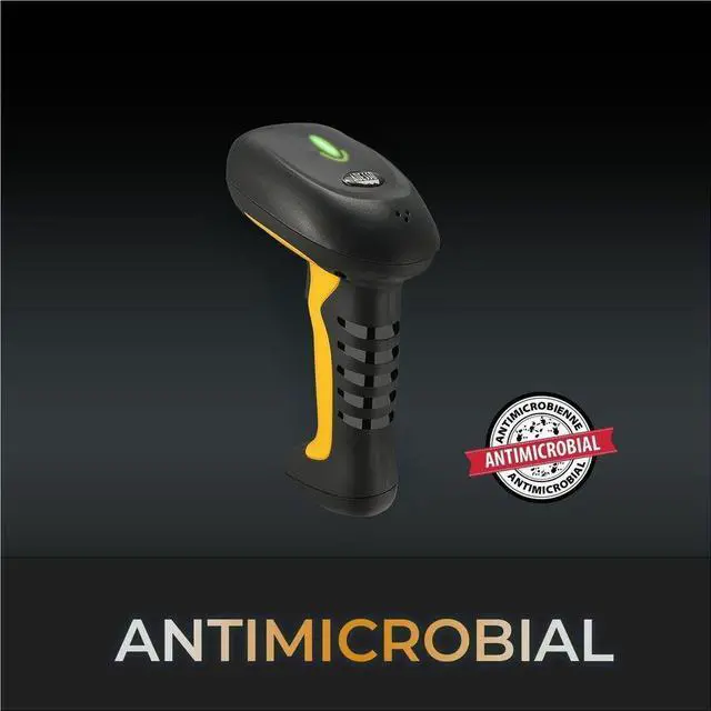 Alt view image 5 of 8 - Adesso Bluetooth & 2.4Ghz Wireless Waterproof 2D Barcode Scanner Nuscan5200 - 18" Scan Distance - 1D, 2D - LED - CMOS - Bi-directional - Bluetooth, Radio Frequency - USB - IP67