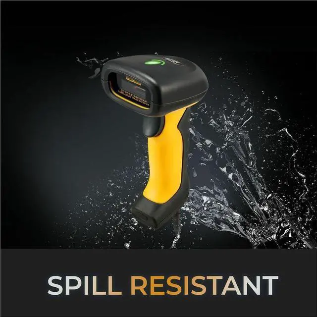 Alt view image 6 of 8 - Adesso Bluetooth & 2.4Ghz Wireless Waterproof 2D Barcode Scanner Nuscan5200 - 18" Scan Distance - 1D, 2D - LED - CMOS - Bi-directional - Bluetooth, Radio Frequency - USB - IP67