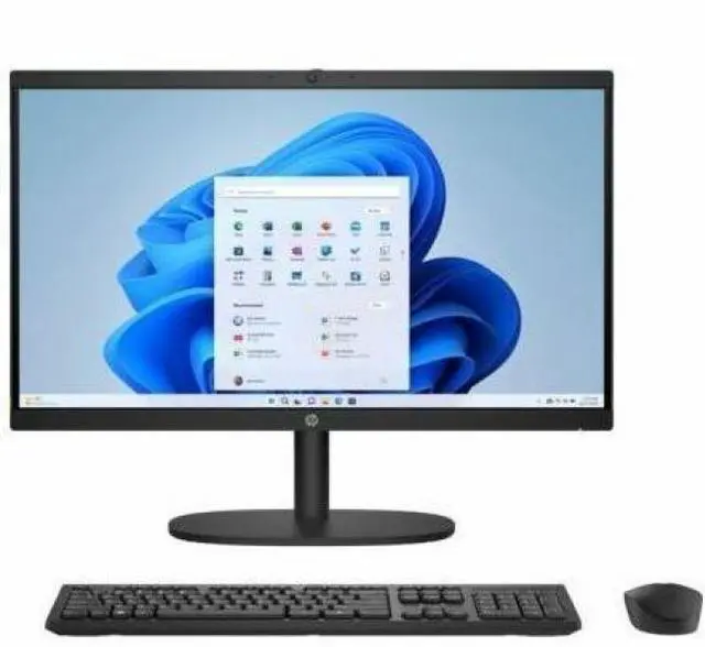 Alt view image 16 of 16 - HP 22-dg0340 21.5" Full HD All-in-One Desktop Computer, Intel N200 1.0GHz, 8GB RAM, 512GB SSD, Windows 11 Home, Jet Black