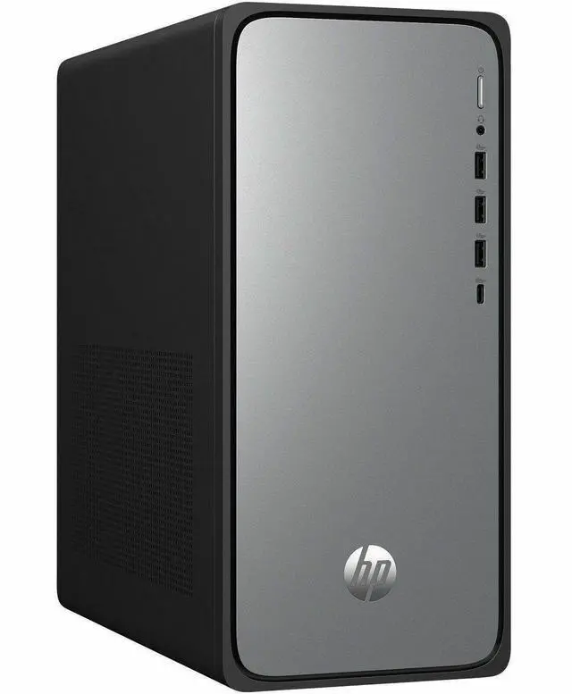 Alt view image 14 of 14 - HP OmniDesk M02-0010 Desktop Computer i3-14100 8GB 512GB SSD W11H B5RK6AAABA