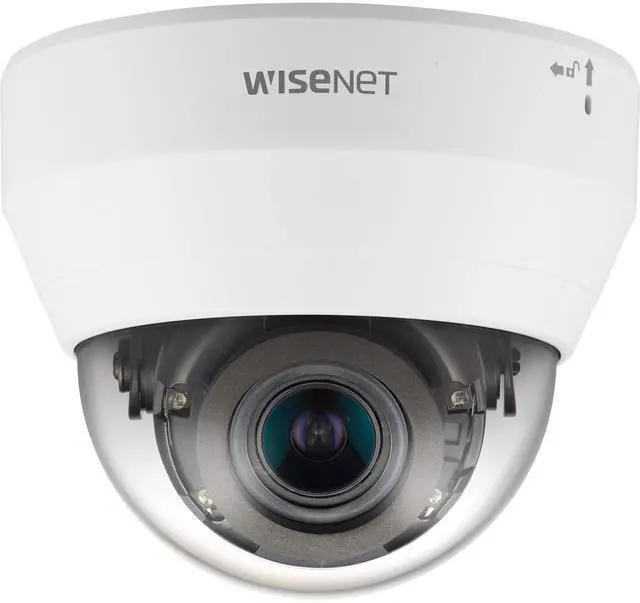 Alt view image 2 of 2 - Wisenet QND-6082R1 2 Megapixel Indoor Full HD Network Camera - Color - Dome - White - 65.62 ft Infrared Night Vision - H.264, H.265, Motion JPEG, H.264M, H.265M, H.264H, H.265H - 1920 x 1080 - 3.20 mm