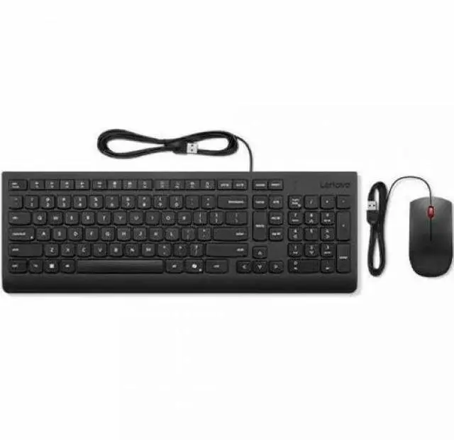 Alt view image 8 of 11 - Lenovo Essential Wired Keyboard & Mouse Combo AI - US English