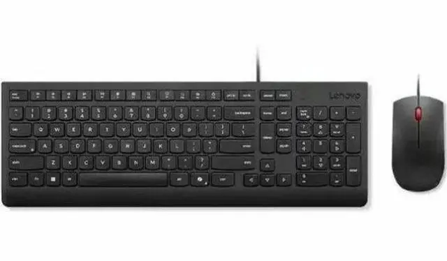 Alt view image 10 of 11 - Lenovo Essential Wired Keyboard & Mouse Combo AI - US English