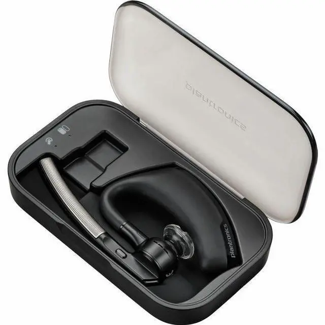Main image of Poly Voyager Legend Earset - Siri, Google Assistant - Mono - Wireless - Bluetooth - 32.8 ft - Earbud, On-ear, Over-the-ear - Monaural - In-ear - Noise Canceling - Black