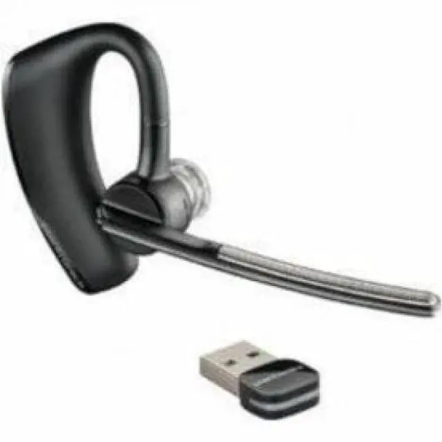Alt view image 6 of 8 - Poly Voyager Legend Earset - Siri, Google Assistant - Mono - Wireless - Bluetooth - 32.8 ft - Earbud, On-ear, Over-the-ear - Monaural - In-ear - Noise Canceling - Black