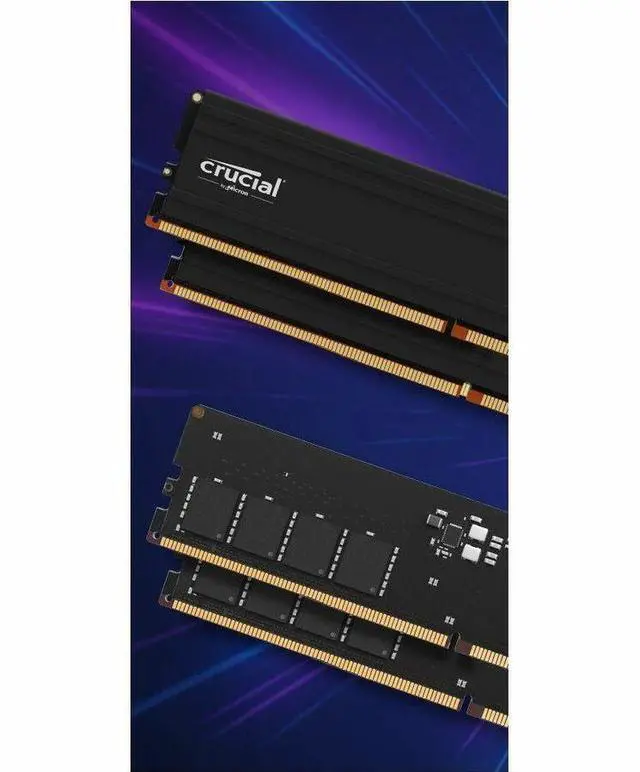 Alt view image 6 of 11 - Micron Pro 16GB DDR5-5600 UDIMM