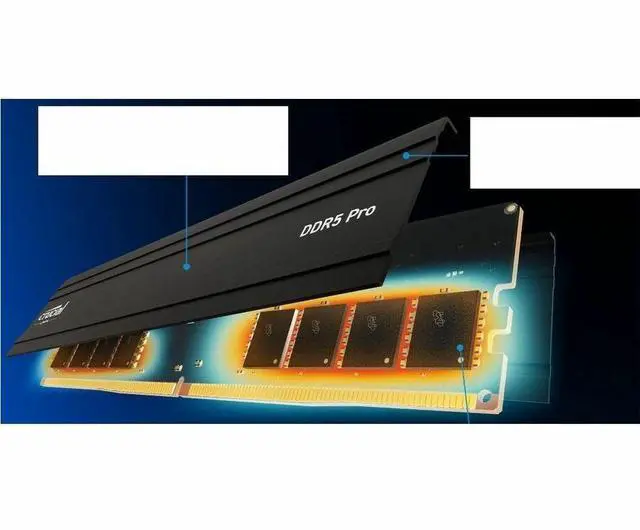 Alt view image 11 of 11 - Micron Pro 16GB DDR5-5600 UDIMM
