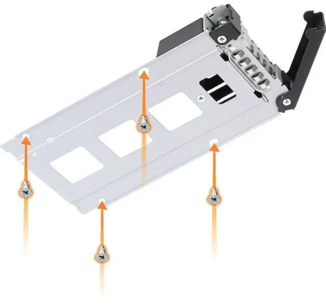 Alt view image 16 of 17 - icy dock tougharmor mb601tp-b drive tray for mb601vk-1b