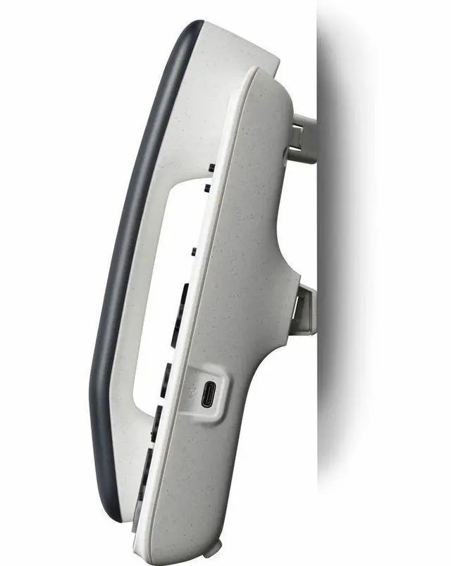 Alt view image 2 of 9 - Poly Edge E100 IP Phone and PoE-enabled GSA/TAA - 8 x Total Line - VoIP - 2.8" LCD - 2 x Network (RJ-45) - PoE Ports