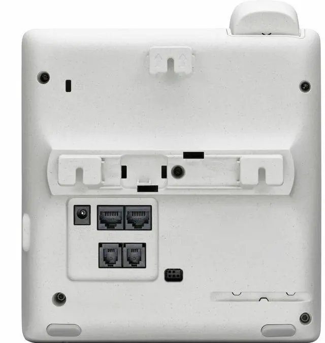Alt view image 4 of 9 - Poly Edge E100 IP Phone and PoE-enabled GSA/TAA - 8 x Total Line - VoIP - 2.8" LCD - 2 x Network (RJ-45) - PoE Ports