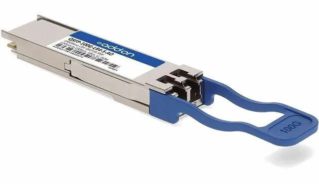 Alt view image 9 of 11 - AddOn Cisco QSFP-100G-LR4-S Compatible TAA Compliant 100GBase-LR4 QSFP28 Transceiver (SMF, 1295nm to 1309nm, 10km, LC