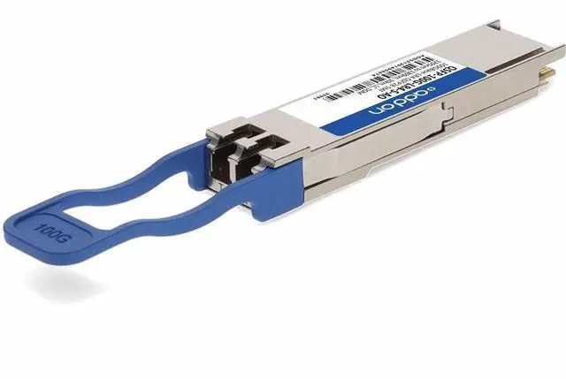 Alt view image 10 of 11 - AddOn Cisco QSFP-100G-LR4-S Compatible TAA Compliant 100GBase-LR4 QSFP28 Transceiver (SMF, 1295nm to 1309nm, 10km, LC