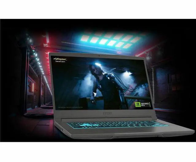 Alt view image 4 of 15 - MSI Thin 15 B13V THIN 15 B13VE-3047US 15.6" Gaming Notebook - Intel Core i7 13th Gen i7-13620H - 16 GB - 1 TB SSD - Windows 11 Pro - NVIDIA GeForce RTX 4050 w/6 GB - Webcam - IEEE 802.11ax Wireless
