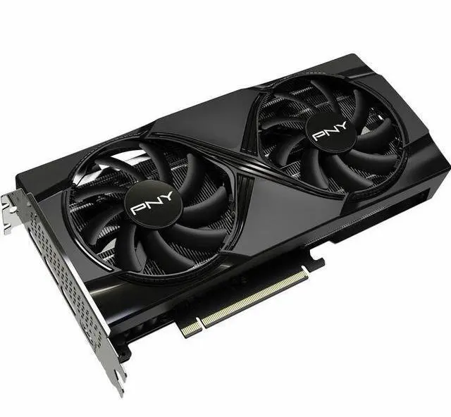 Main image of PNY GeForce RTX 5060 Ti 16GB Dual Fan GPU - NVIDIA Blackwell Architecture, 16 GB GDDR7, 2572 MHz Boost Clock, 448 GB/s Memory Bandwidth, 128-bit Memory Interface, 180W Max Power Consumption