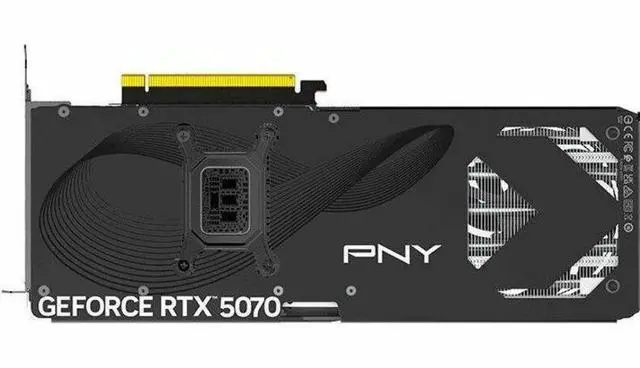 Alt view image 16 of 20 - PNY NVIDIA GeForce RTX 5070 Graphic Card 12 GB GDDR7 Full-height