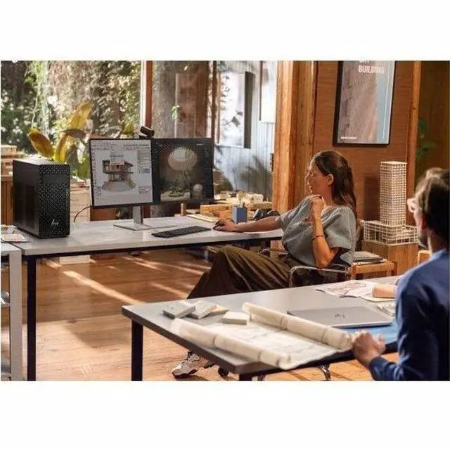 Alt view image 7 of 14 - HP Z2 G1i Workstation Intel Core Ultra 9 285K 32 GB 1 TB SSD Tower Black Intel W880 Chip Windows 11 Pro NVIDIA RTX 4000 Ada Generation 20 GB Graphics English Keyboard Ethernet BN5K6UTABA