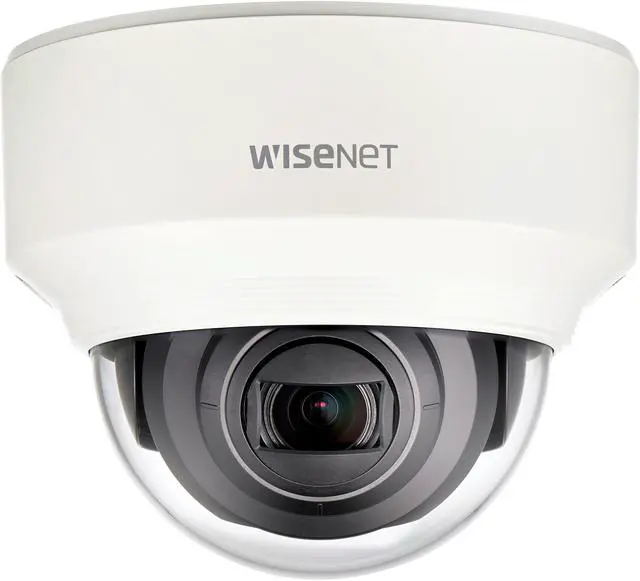 Alt view image 2 of 3 - Wisenet XND-6080V 2 Megapixel Indoor Full HD Network Camera - Color - Dome - Ivory - MPEG-4 AVC, MJPEG, H.264, H.265 - 1920 x 1080 - 2.80 mm- 12 mm Varifocal Lens - 4.3x Optical - 60 fps - CMOS - Para