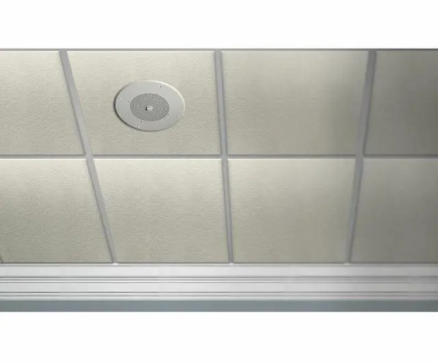 Alt view image 8 of 9 - Valcom VIP-160A-IC IP Talkback 8" Inch Ceiling Speaker, Part No# VIP-160A-IC