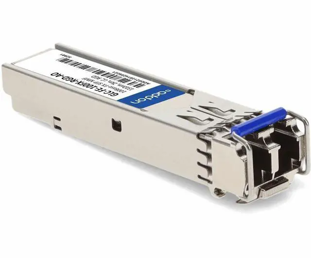 Alt view image 14 of 17 - AddOn Cisco GLC-FE-100FX-RGD Compatible 100Base-FX SFP Transceiver (MMF, 1310nm, 2km, LC, Rugged)