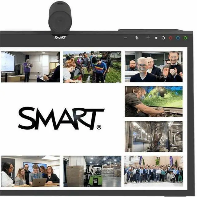Alt view image 4 of 7 - SMART Board Mini 727, Interactive Podium - 27" LCD - Projected Capacitive - Touchscreen - 16:9 Aspect Ratio - 3840 x 2160 - LED - 400 Nit - 2160p - USB - HDMI