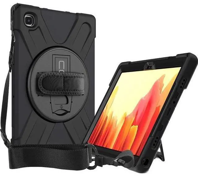 Alt view image 8 of 13 - Codi Rugged Rugged Carry Case for 10.4" Samsung Galaxy Tab A7 Tablet Black