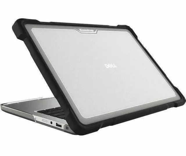 Main image of Gumdrop SlimTech for Dell Pro 13 Plus (Clamshell) - For Dell Notebook - Textured grip - Transparent - Bump Resistant, Drop Resistant, Scratch Resistant, Scuff Resistant
