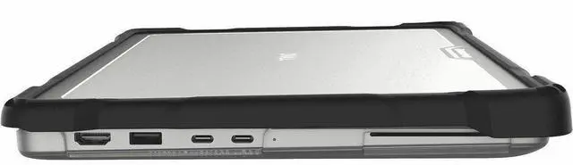 Alt view image 6 of 7 - Gumdrop SlimTech for Dell Pro 13 Plus (2-in-1) - For Dell Notebook - Textured Grip - Transparent - Bump Resistant, Drop Resistant, Scratch Resistant, Scuff Resistant - 13" Maximum Screen Size Sup