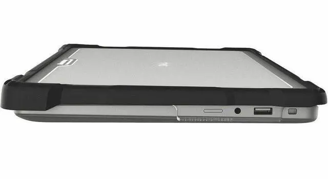 Alt view image 2 of 8 - Gumdrop SlimTech for Dell Pro 13 Plus (Clamshell) - For Dell Notebook - Textured grip - Transparent - Bump Resistant, Drop Resistant, Scratch Resistant, Scuff Resistant
