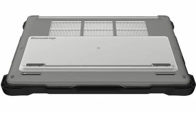 Alt view image 3 of 8 - Gumdrop SlimTech for Dell Pro 13 Plus (Clamshell) - For Dell Notebook - Textured grip - Transparent - Bump Resistant, Drop Resistant, Scratch Resistant, Scuff Resistant