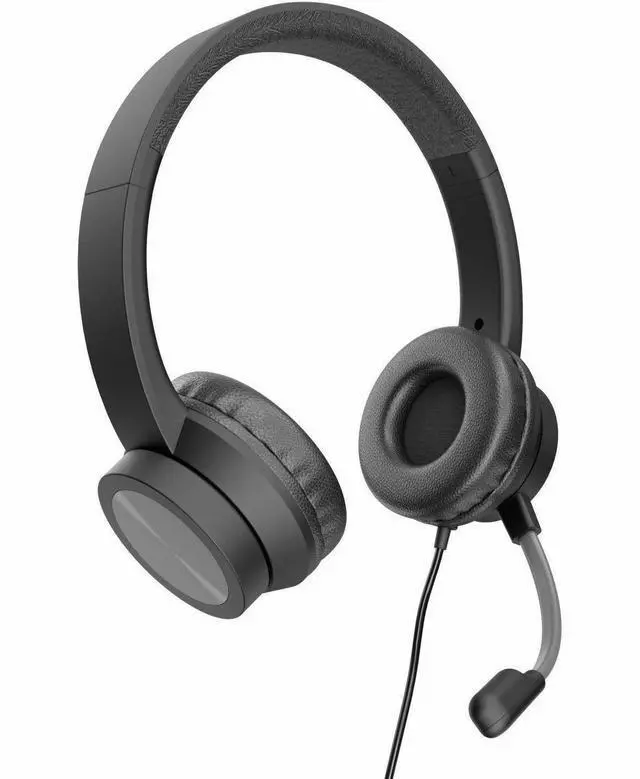 Alt view image 5 of 5 - CODi Voice-Isolating USB-A Headset with Boom Microphone - Stereo - USB Type A - Wired - Over-the-head, On-ear - Binaural - Supra-aural - 5 ft Cable - Noise Canceling