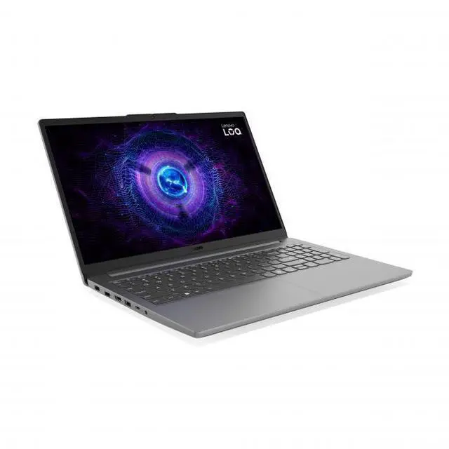 Alt view image 2 of 7 - Lenovo LOQ-E 15.6" IPS FHD 144Hz Intel Core i5-12450HX 16GB RAM 512GB SSD NVIDIA GeForce RTX 3050 Luna Grey