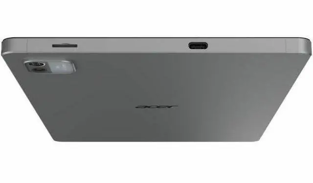 Alt view image 2 of 3 - Acer Iconia Tab A10 A10-21 A10-21-A0T7 Tablet - 10.1" WXGA - Allwinner - 4 GB - 128 GB Storage - Android 14 - Silver - Octa-core (8 Core) A523 1.80 GHz - 1280 x 800 - In-plane Switching (IPS) Tec