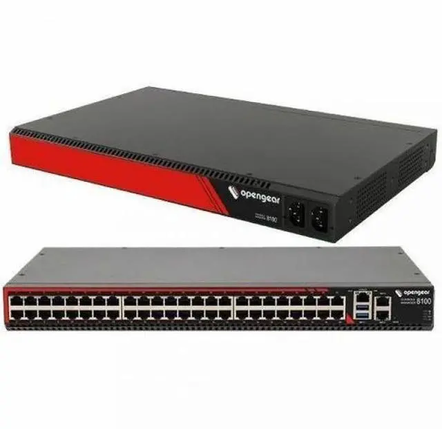 Main image of Opengear CM8148 Console Server - 1.95 GB - DDR4 SDRAM - Twisted Pair - 2 x Network (RJ-45) - 2 x USB - 48 x Serial Port - 10/100/1000Base-T - Gigabit Ethernet - Management Port - Rack-mountable