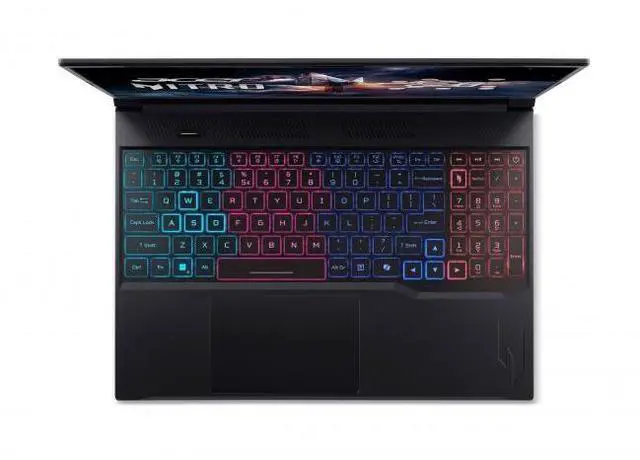 Alt view image 4 of 7 - Acer Nitro V 16" WQXGA IPS 180Hz Gaming Notebook AMD Ryzen 7 260 16GB DDR5 RAM 1TB SSD NVIDIA GeForce RTX 5070 Obsidian Black