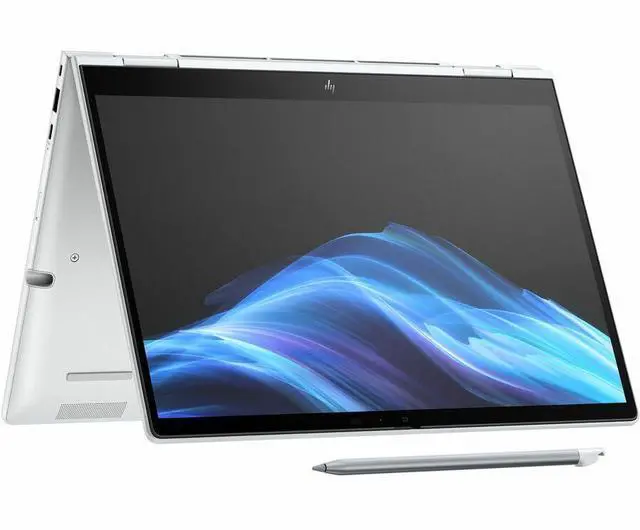 Alt view image 7 of 7 - HP EliteBook 8 Flip G1i 13.3" Touchscreen Convertible 2 in 1 Notebook - WUXGA - Intel Core Ultra 7 265U - vPro Technology - 16 GB - 512 GB SSD - English Keyboard - Glacier Silver - Intel Chip - 1