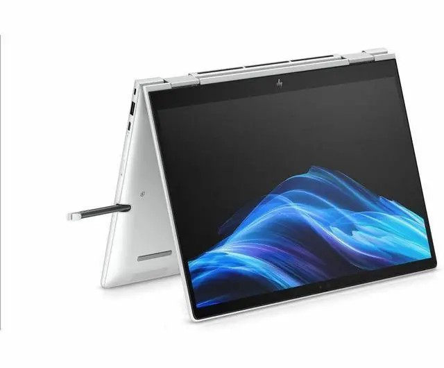 Alt view image 5 of 7 - HP EliteBook 8 Flip G1i 13.3" Touchscreen Convertible 2 in 1 Notebook - WUXGA - Intel Core Ultra 7 265U - vPro Technology - 16 GB - 512 GB SSD - English Keyboard - Glacier Silver - Intel Chip - 1