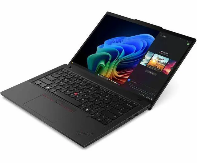 Alt view image 2 of 8 - Lenovo ThinkPad T14 Gen 6 21QG002AUS 14" Touchscreen Notebook - Intel Core Ultra 7 2nd Gen 268V - 32 GB - 1 TB SSD - Windows 11 Pro - Intel Arc Graphics 140V - Webcam - IEEE 802.11be Wireless