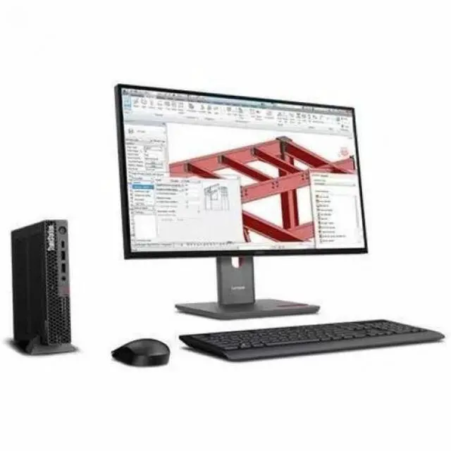 Alt view image 5 of 15 - Lenovo ThinkStation P3 Gen 2 30K5004MUS Workstation - Intel Core Ultra 7 265 - 16 GB - 512 GB SSD - Intel Q870 Chip - Windows 11 Pro - NVIDIA RTX A400 4 GB Graphics - Gigabit Ethernet - Wireless LAN