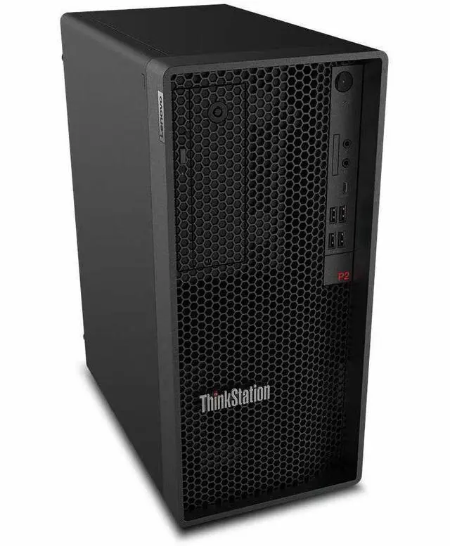 Alt view image 3 of 8 - Lenovo ThinkStation P2 Gen 2 30JQ0058US Workstation 1 x Intel Core Ultra 7 265 32 GB 512 GB SSD Tower