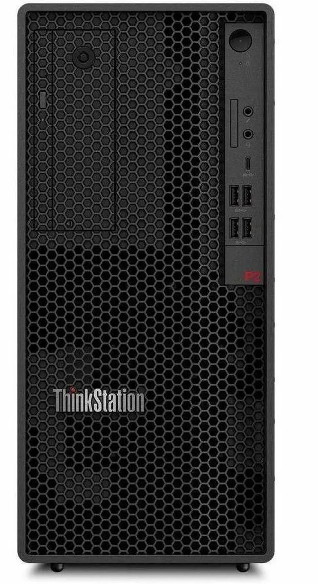Alt view image 6 of 8 - Lenovo ThinkStation P2 Gen 2 30JQ0058US Workstation 1 x Intel Core Ultra 7 265 32 GB 512 GB SSD Tower