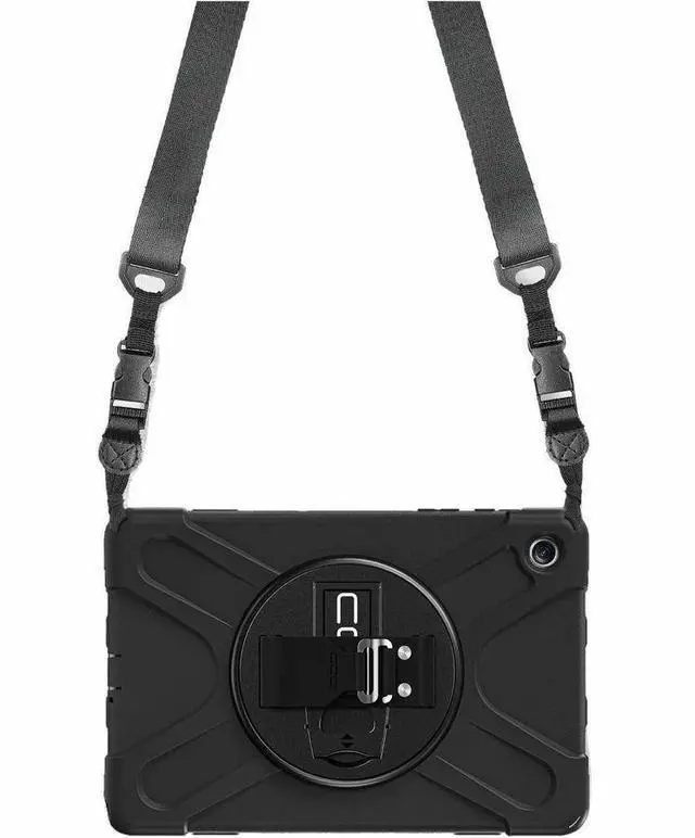 Alt view image 3 of 8 - CODi Rugged Carrying Case for 11" Samsung Galaxy Tab A9+ Tablet - Drop Resistant, Shock Absorbing, Shock Resistant, Damage Resistant, Chemical Resistant, Bump Resistant - Silicone, Neoprene Body