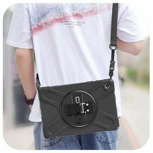 Alt view image 5 of 8 - CODi Rugged Carrying Case for 11" Samsung Galaxy Tab A9+ Tablet - Drop Resistant, Shock Absorbing, Shock Resistant, Damage Resistant, Chemical Resistant, Bump Resistant - Silicone, Neoprene Body