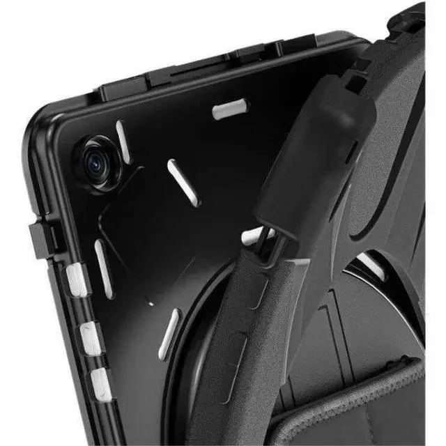 Alt view image 6 of 8 - CODi Rugged Carrying Case for 11" Samsung Galaxy Tab A9+ Tablet - Drop Resistant, Shock Absorbing, Shock Resistant, Damage Resistant, Chemical Resistant, Bump Resistant - Silicone, Neoprene Body