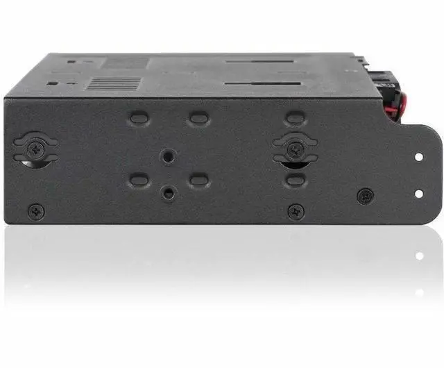 Alt view image 10 of 13 - ICY DOCK 4 Bay 2.5" SATA/SAS SSD/HDD Hot-Swap Docking Enclosure for 5.25" Bay - flexiDOCK MB014SP-B R1